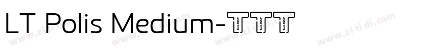LT Polis Medium字体转换